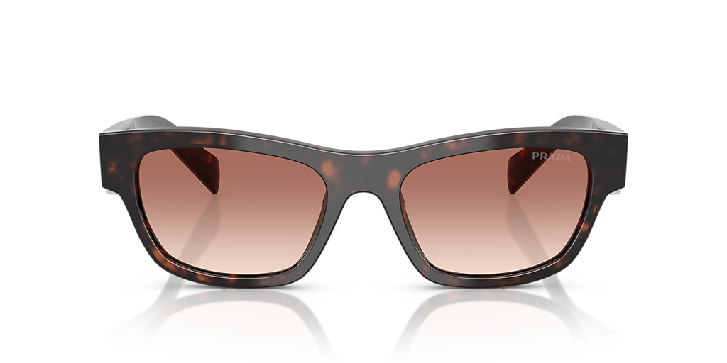 Prada PR B09S M (52 - 19) with Brown lenses and Tortoise