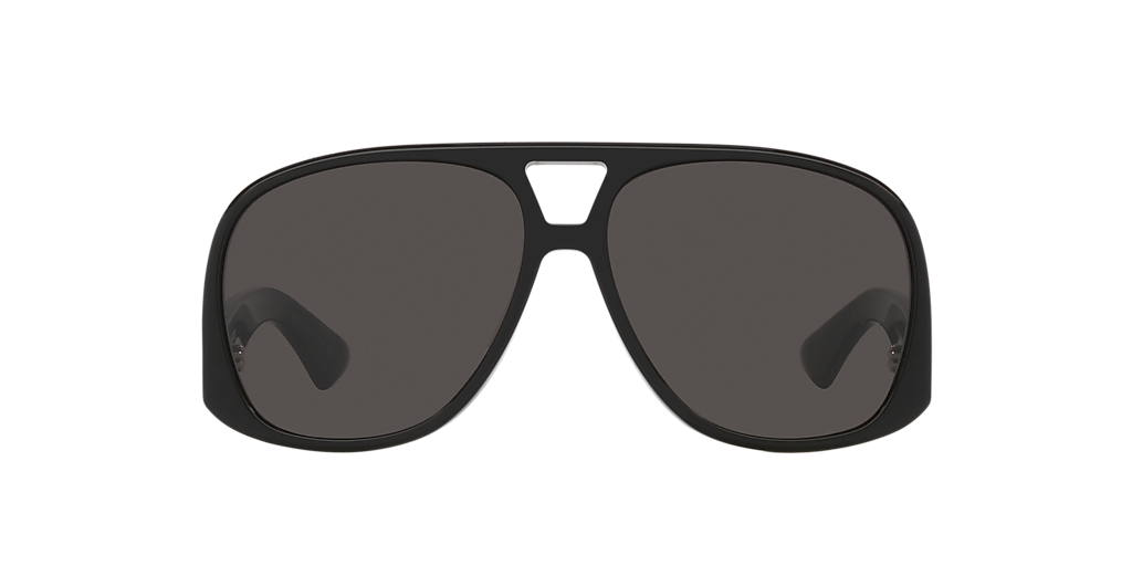 Saint Laurent SL 652 M (59 - 14) with Black lenses and Black frame