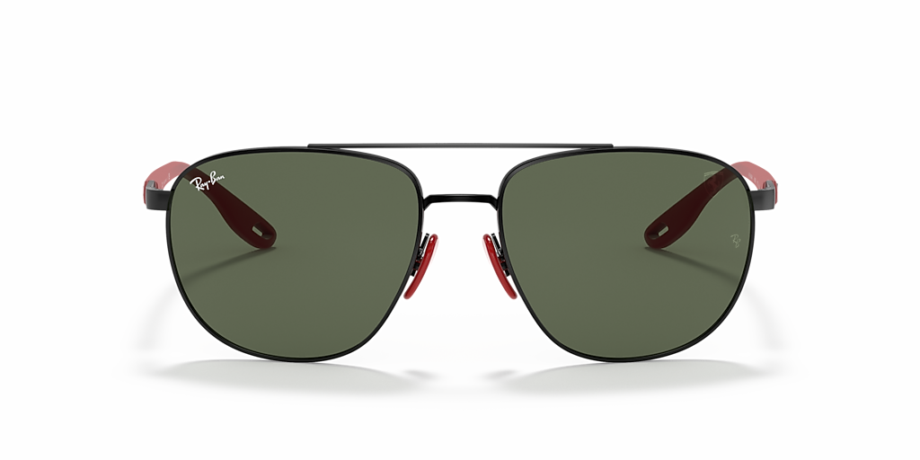 Ray-Ban RB3659M Scuderia Ferrari Collection L (57 - 17) with Green