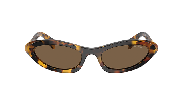 Miu Miu MU 09YS 54 Dark Grey & Black Sunglasses | Sunglass Hut USA