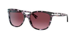 Coach HC8295 L1147 56 Burgundy Grey Gradient & Grey Burgundy 