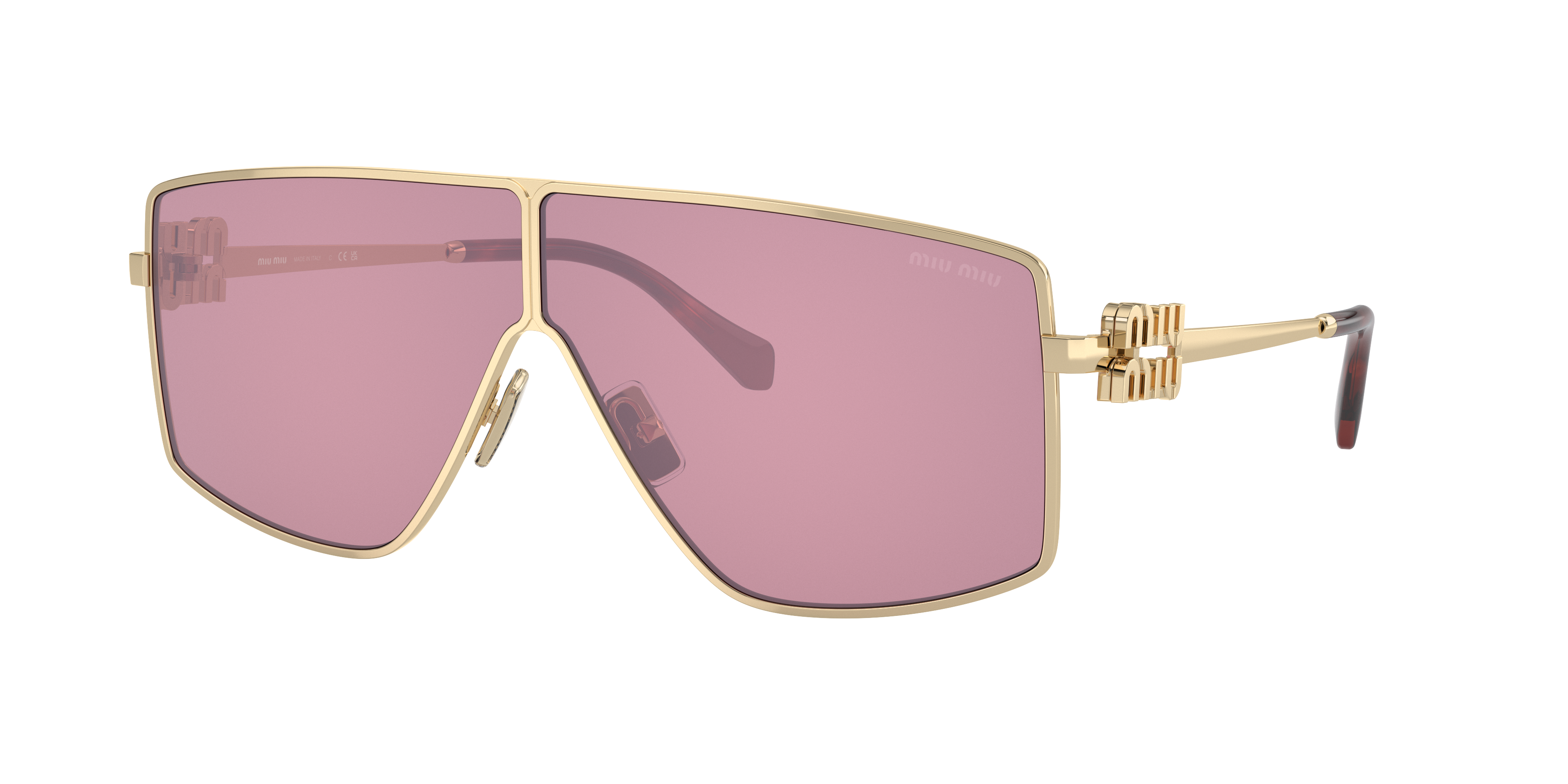 Miu Miu Sunglasses 51zs Sole In Pink