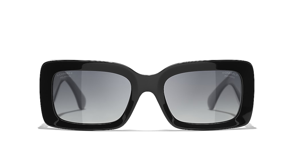 CHANEL シャネル ロゴ レクタングル サングラス CH5534 Chanel Rectangle Sunglasses CH5534 L (54 - 20) with Grey