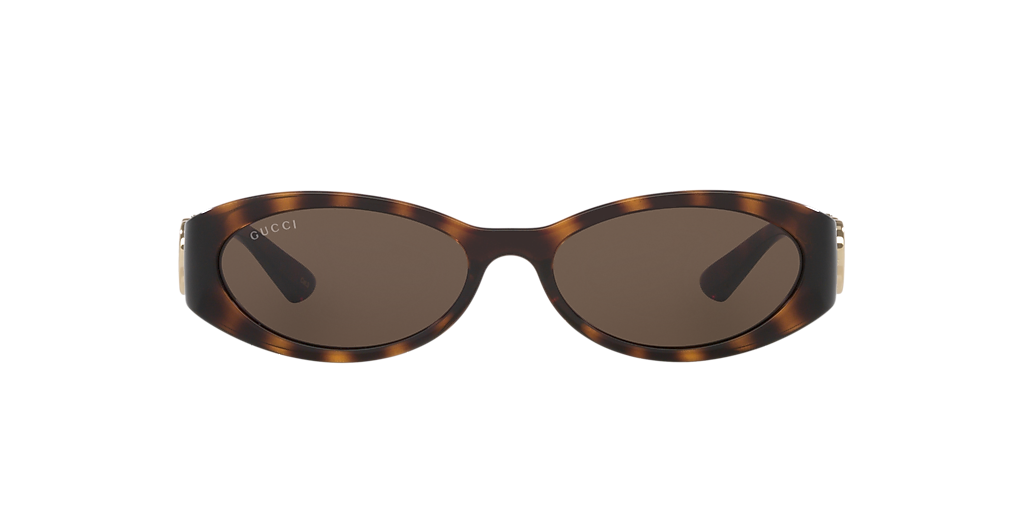 GUCCI GG1660S Tortoise - Women Luxury Sunglasses, Brown Lens