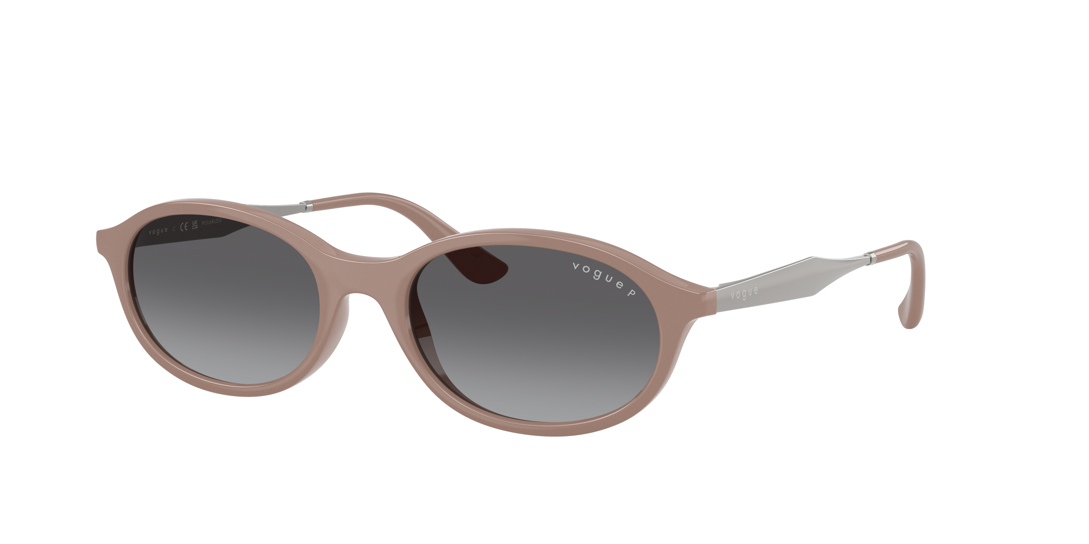 Vogue Eyewear Woman Sunglass VO5625S -  Frame color: Full Taupe, Lens color: Gradient Grey Polarized