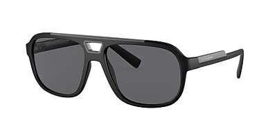 Dolce&Gabbana DG6179 58 Polarized Dark Grey & Matte Black 
