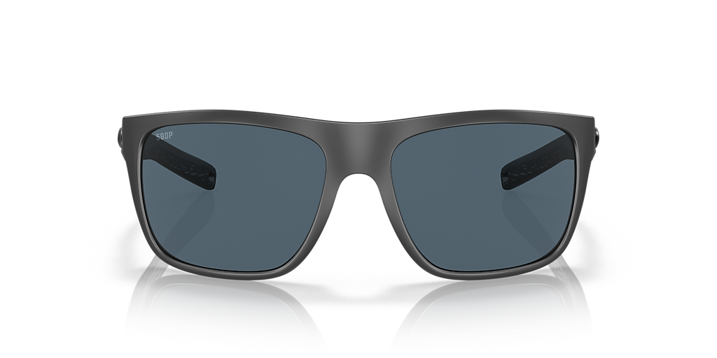 COSTA 6S9021 Broadbill Matte Gray - Men Sunglasses, Gray Lens
