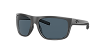 COSTA 6S9021 Broadbill Matte Gray - Men Sunglasses, Gray Lens