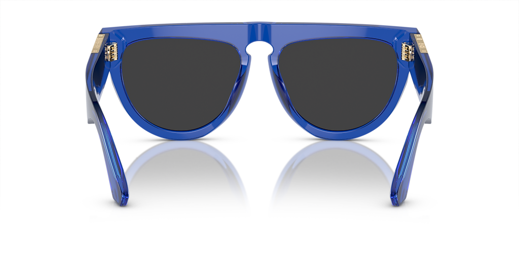Burberry BE4416U XL (59 - 17) with Silver lenses and Blue