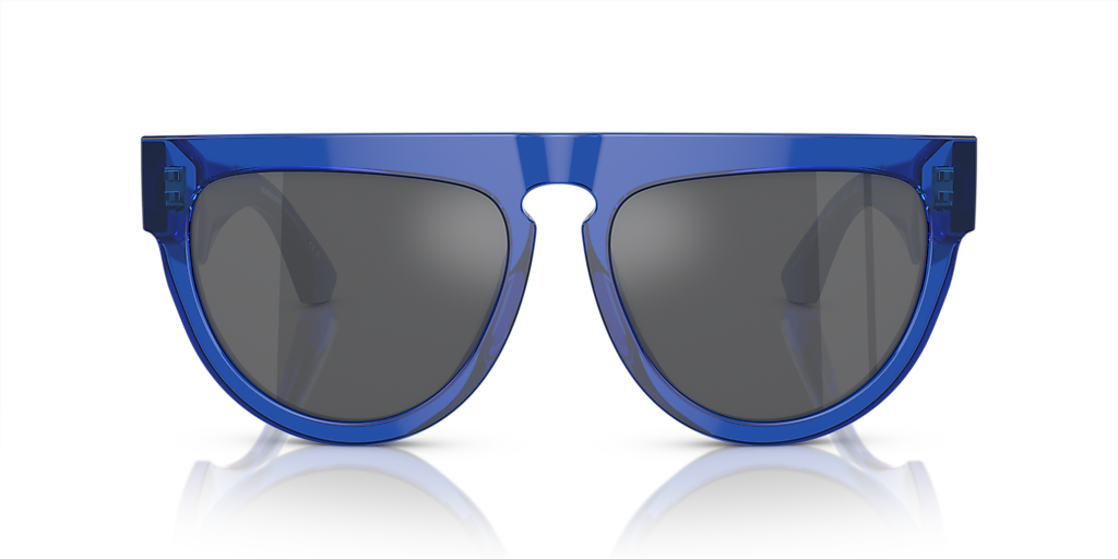 Burberry BE4416U XL (59 - 17) with Silver lenses and Blue