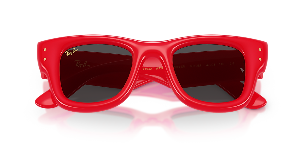 小物 Ray-Ban WAYFARER Sunglasses RAY-BAN WAYFARER PUFFER BLACK W ULTRA BLACK 0RB4940-601/8747