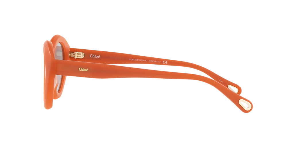 【送料,関税込】Chloe サングラス Osco CH0050S Chloé CH0050S XL (53 - 18) with Grey lenses and Orange frame