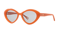 【送料,関税込】Chloe サングラス Osco CH0050S Chloé CH0050S XL (53 - 18) with Grey lenses and Orange frame