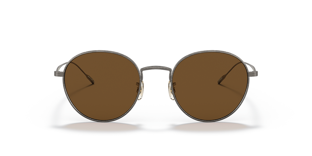 小物 OLIVER PEOPLES OV1306ST Oliver Peoples Altair with Silver frame and Chrome Taupe