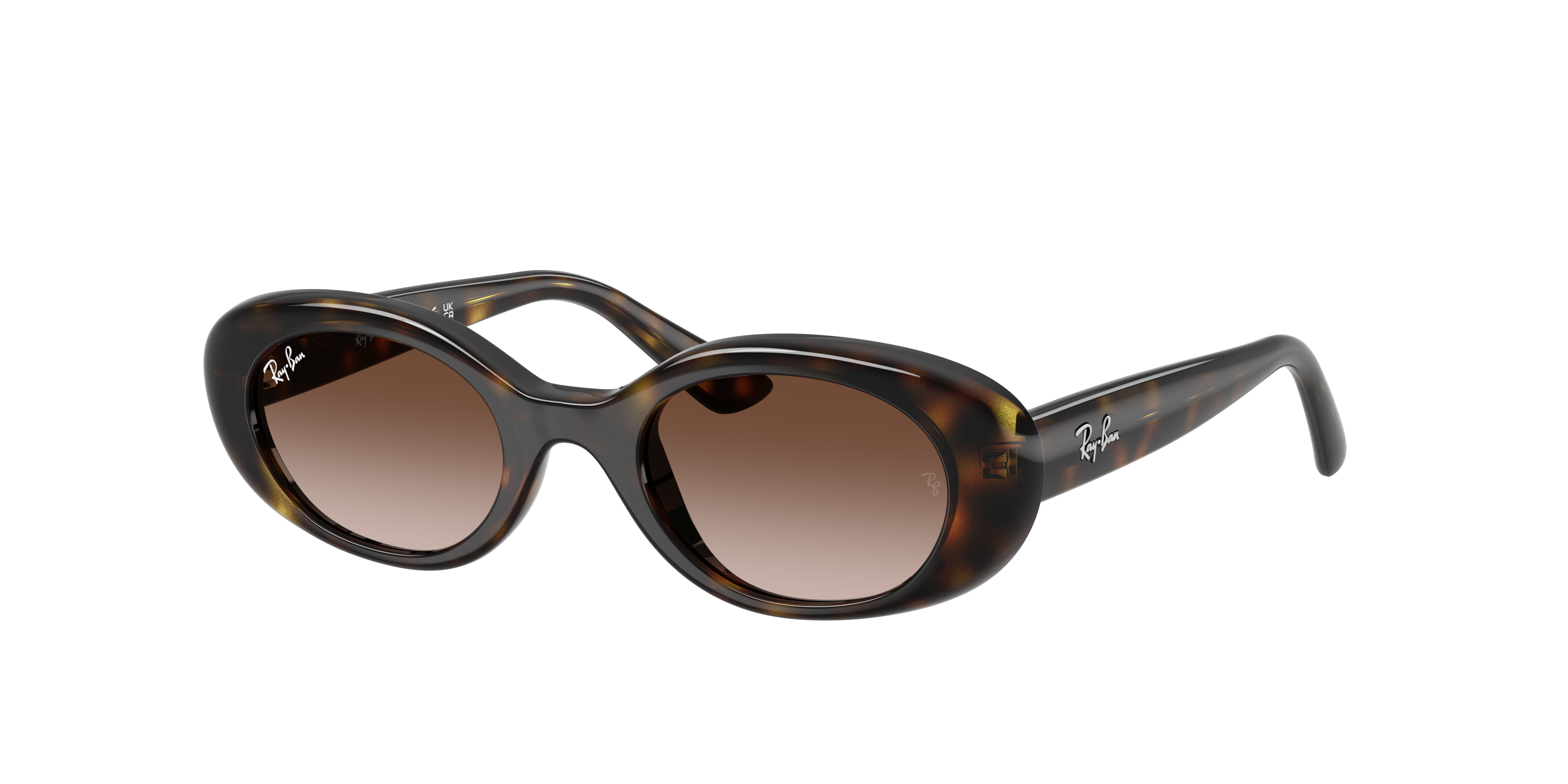 Ray-Ban Unisex Sunglass RB9141S Kids -  Frame color: Havana, Lens color: Gradient Brown