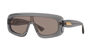 Bottega Veneta BV1303S L (56 - 19) with Grey lenses and Grey