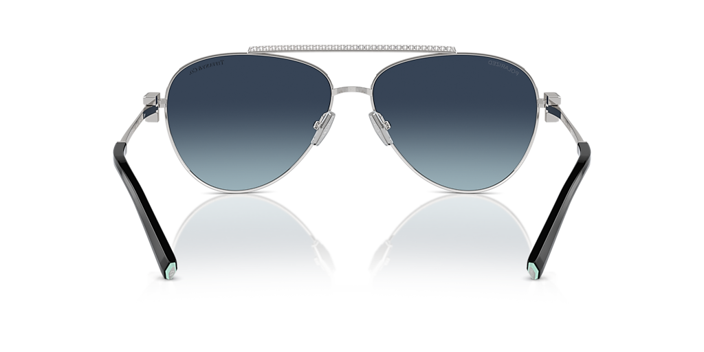 【Tiffany & Co】 ☆サングラス TF3101B☆ Tiffany & Co. TF3101B XL (59 - 14) with Blue lenses and