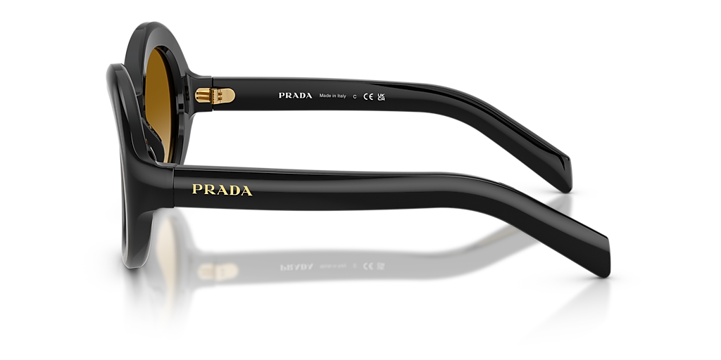 NEW Prada PR D08U Black Unisex Eyeglasses Frames Prada PR D08VU Rectangular Eyeglasses Frames in Black  main image 3