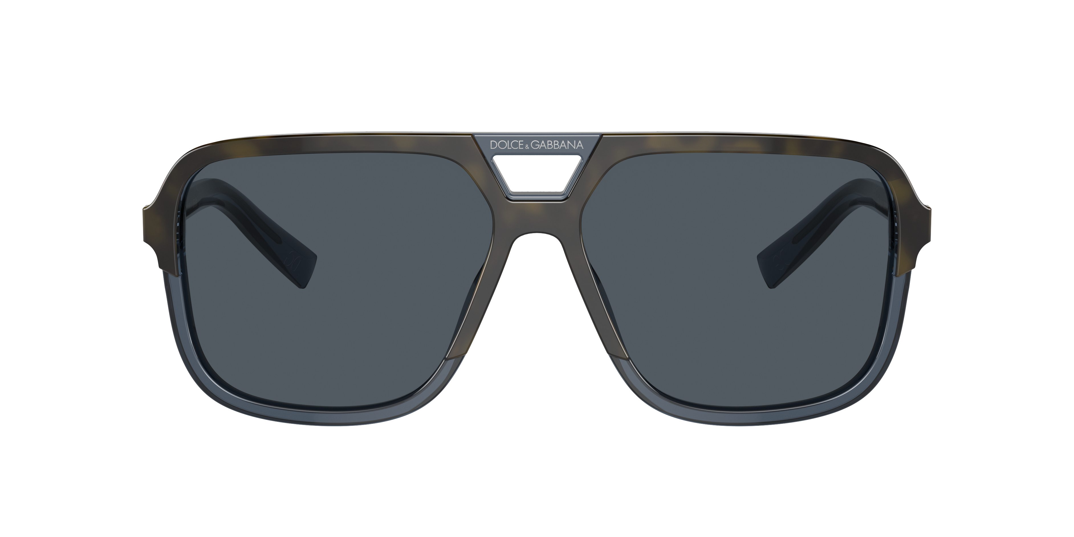 Dolce&Gabbana DG4354 M (58 - 15) with Brown lenses and Blue frame