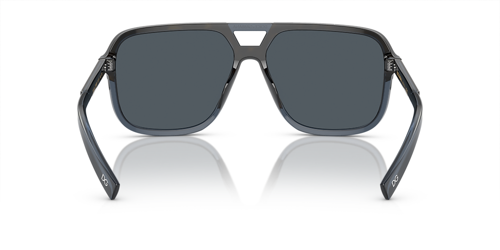 Dolce&Gabbana DG4354 M (58 - 15) with Brown lenses and Blue