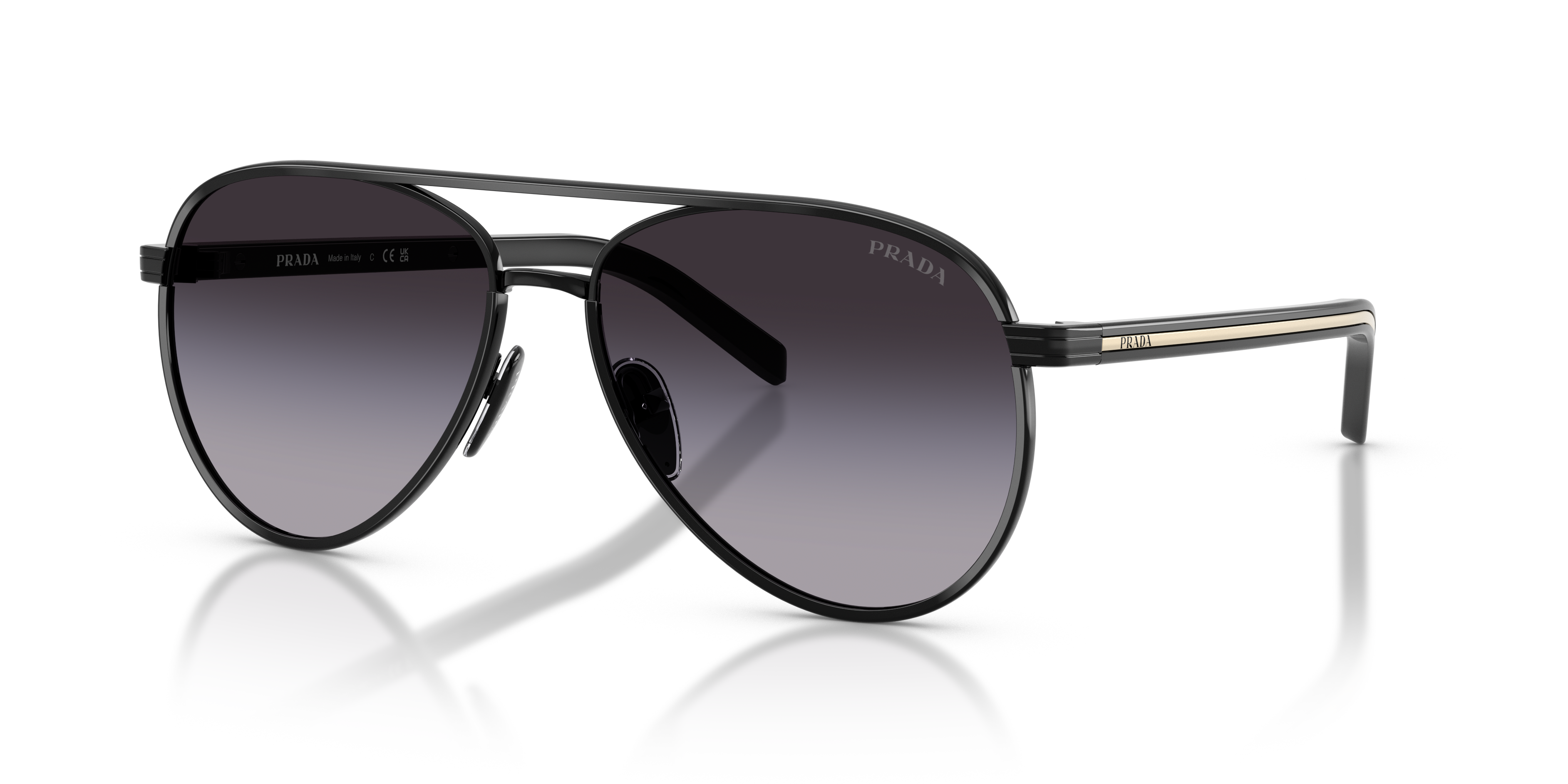 PRADA パテント フラット 37.5 2893a02cba16b0b8727cdf64259da8