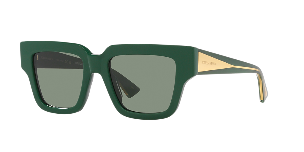 Bottega Veneta BV1276S S (52 - 19) with Green lenses and