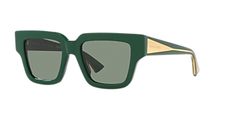 BOTTEGA VENETA レクタンクルフレムサンクラス BV1327S 001 Bottega Veneta BV1327S 001 58 | Bassol Optic – Bassol optic
