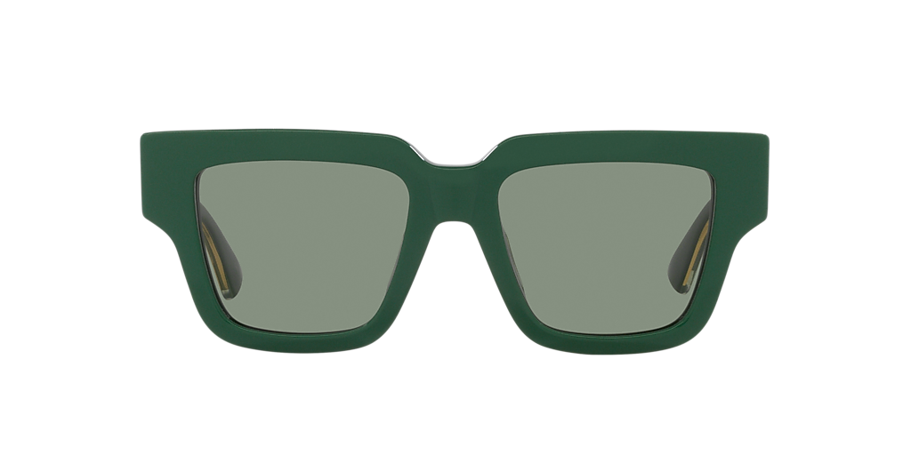 Bottega Veneta BV1276S S (52 - 19) with Green lenses and