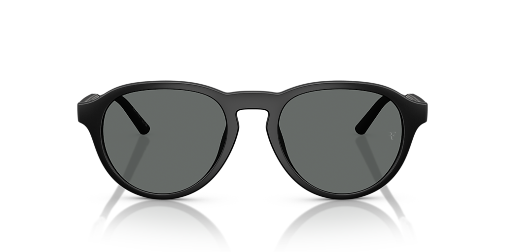 OLIVER PEOPLES OV5557SU R-8 Semi-Matte Black - Unisex Luxury Sunglasses, Grey Polar Lens