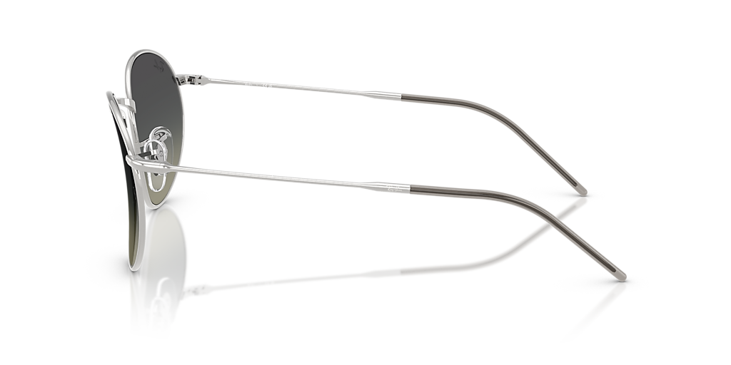 Ray-Ban Round Reverse L (53 - 21) with Grey lenses and Silver