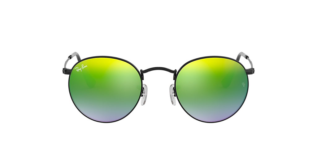 Ray-Ban RB3447 Round Flash Lenses Gradient S (50 - 21) with