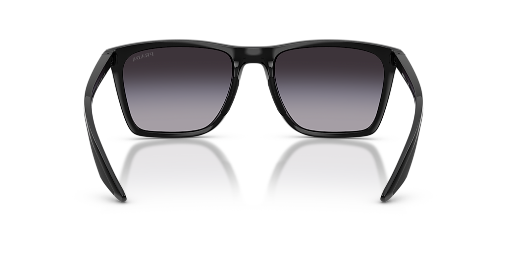 Prada Linea Rossa PS B08S XXL (56 - 19) with Grey lenses and Black