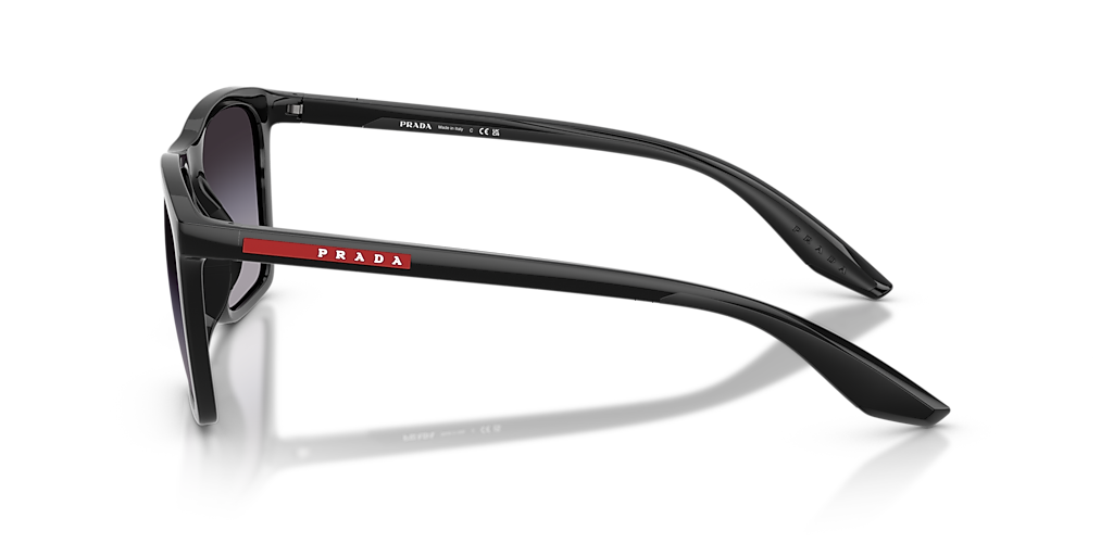 Prada Linea Rossa PS B08S XXL (56 - 19) with Grey lenses and Black