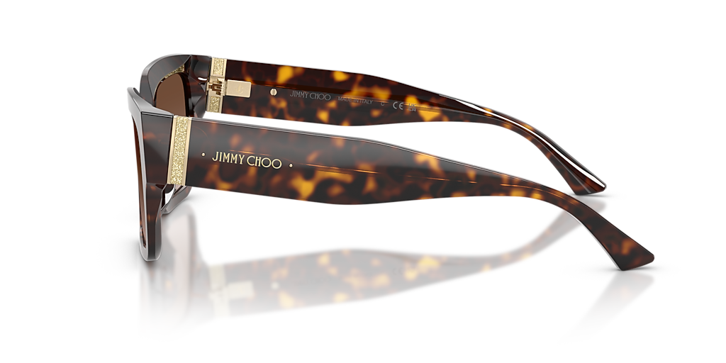 正規品JIMMY CHOO Jimmy Choo JC5058JU M (55 - 17) with Brown lenses and Tortoise