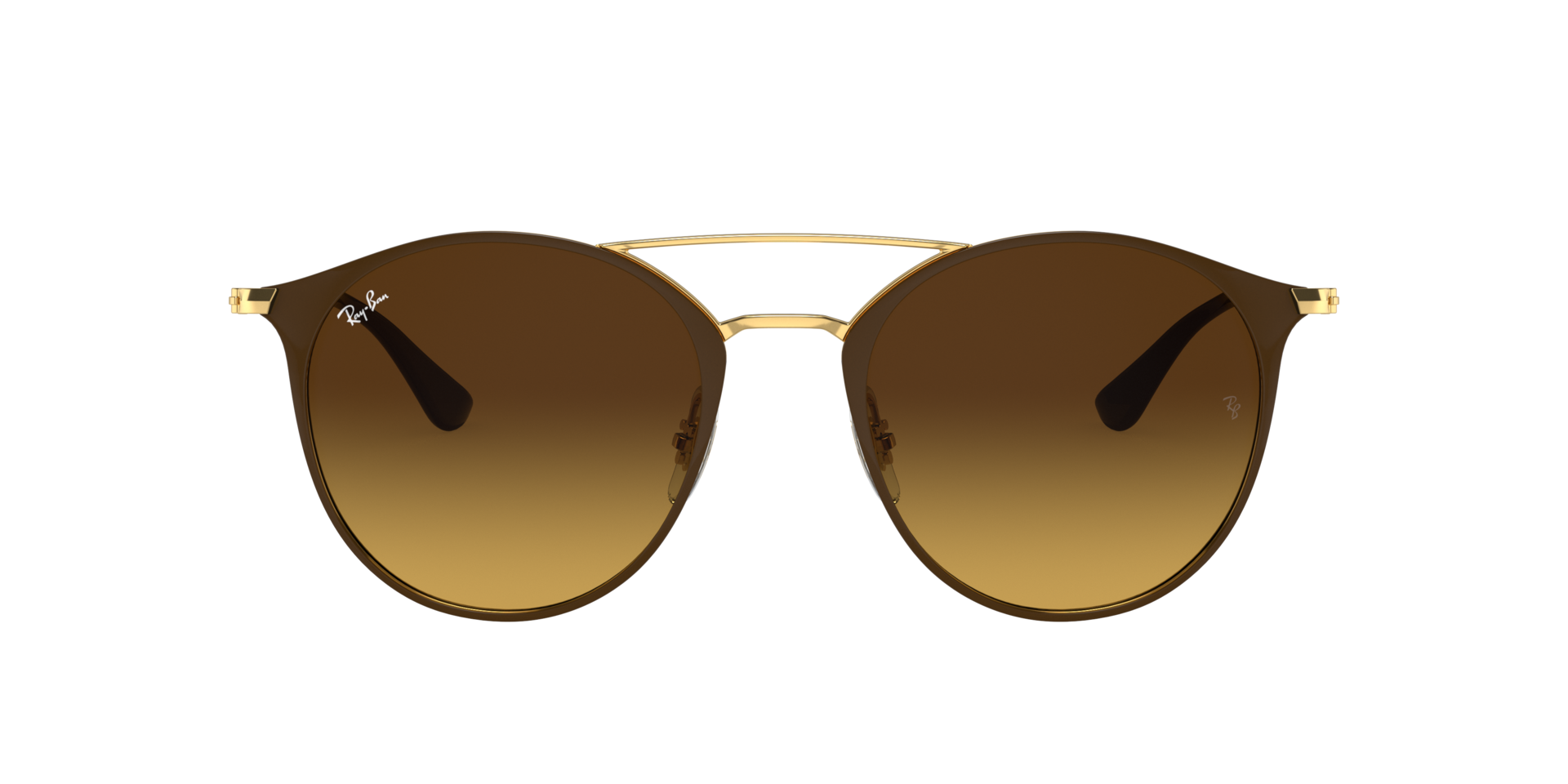 Ray-Ban RB3546 XL (52 - 20) with Brown lenses and Brown 
