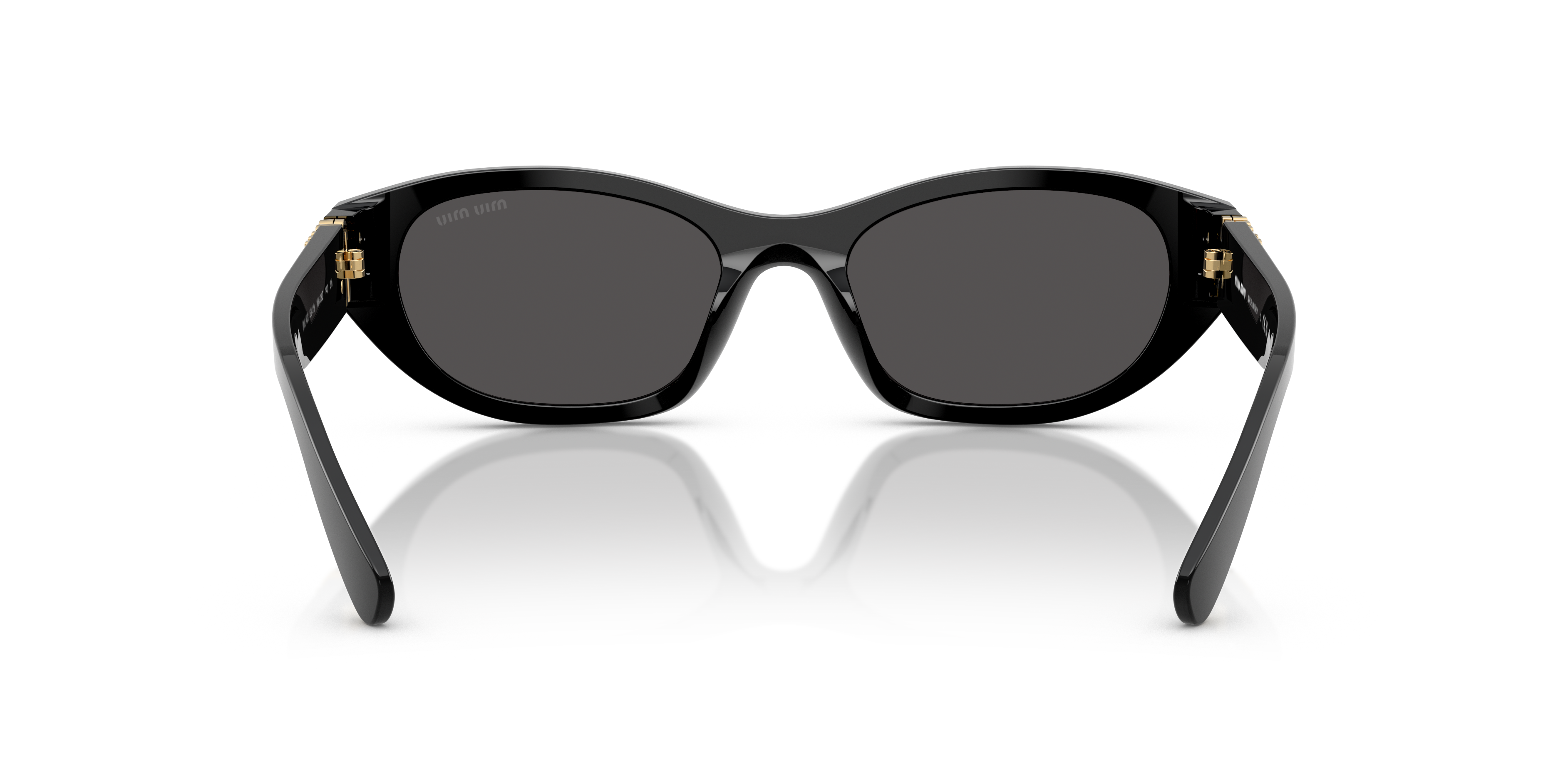 Miu Miu MU A03S L (53 - 19) with Grey lenses and Black frame