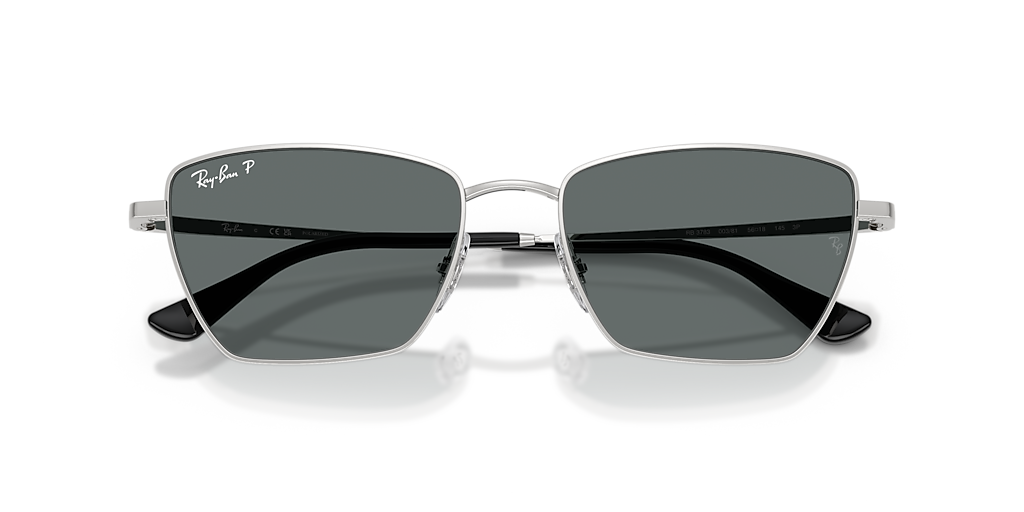 Ray-Ban RB3783 Drea Bio-Based XXL (56 - 18) with Grey lenses and