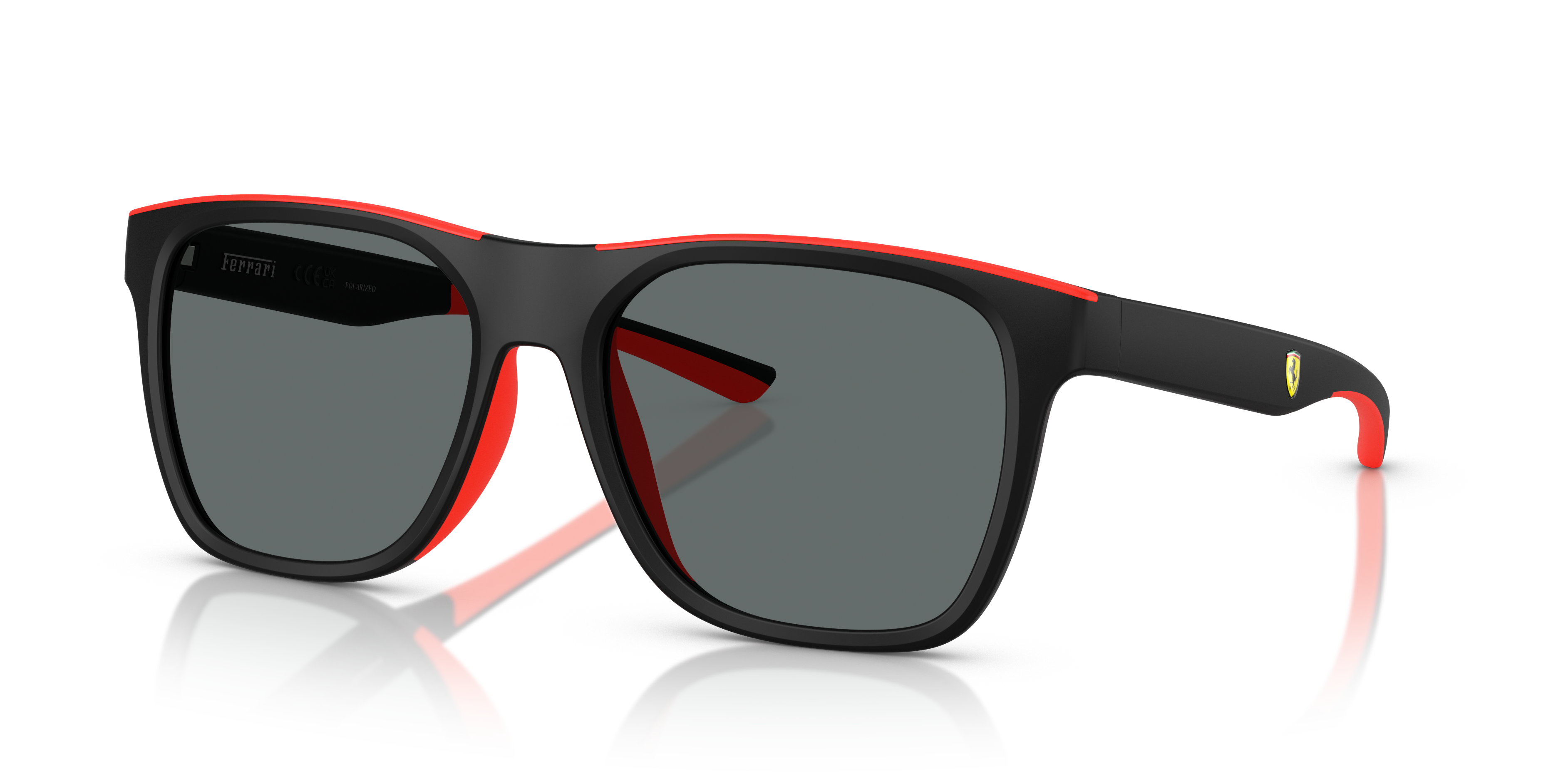 Scuderia Ferrari FZ6013D XXL (57 - 18) com Lentes Cinza e Armação