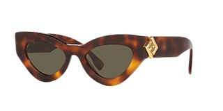 FENDI クォーツ FENDI Acetate Fendigraphy Square Sunglasses FE40078I
