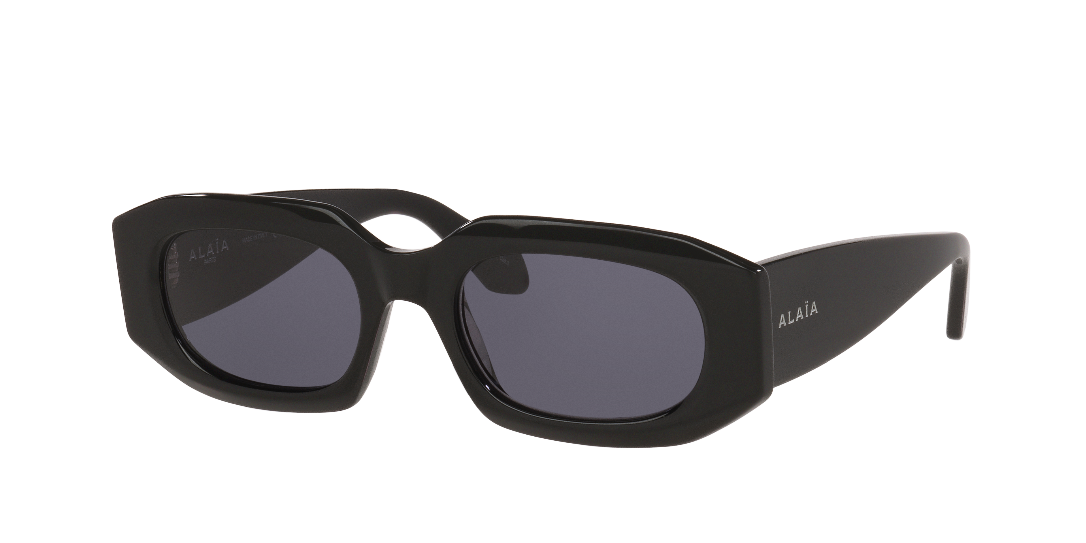 Alaia Woman Sunglass AA0086S -  Frame color: Black, Lens color: Grey