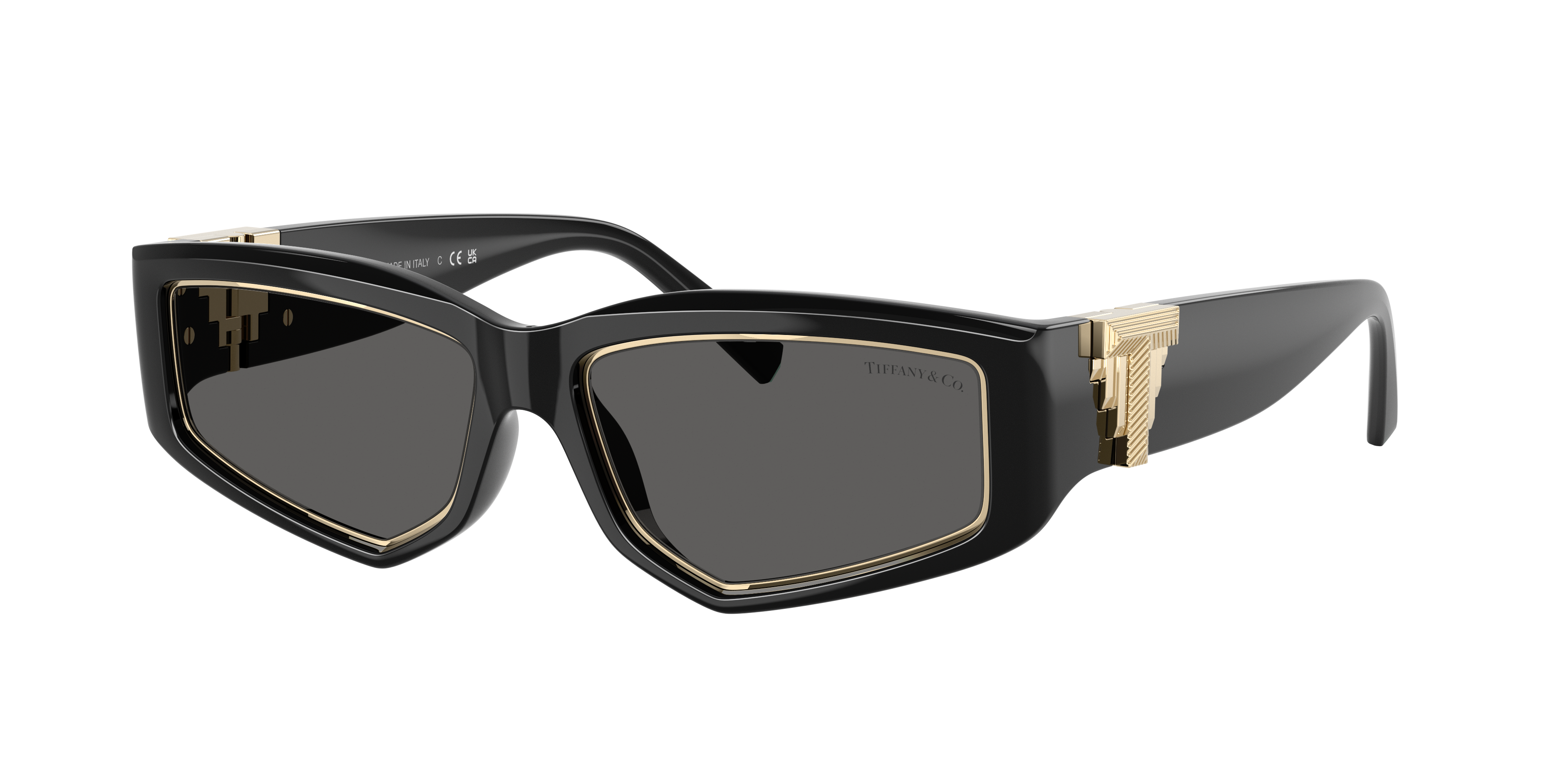 Tiffany & Co. TF4234U XL (55 - 16) with Grey lenses and Black