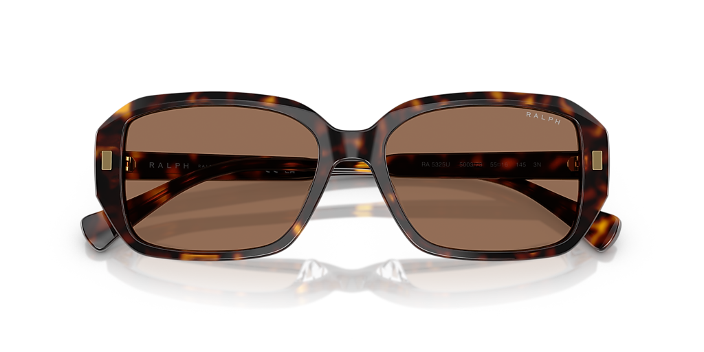 Ralph Sunglasses Tortoise Shell Frames Classic Eyewear Womens Fashion Shades Ralph by Ralph Lauren Women main image 3