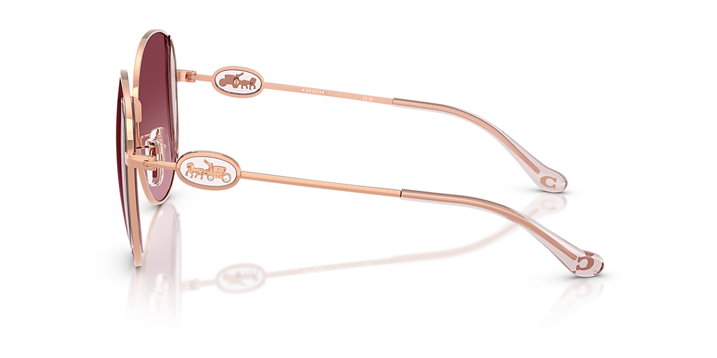 Coach HC7176B CAD73 XL (54 - 18) with Red lenses and Pink  display picture 3