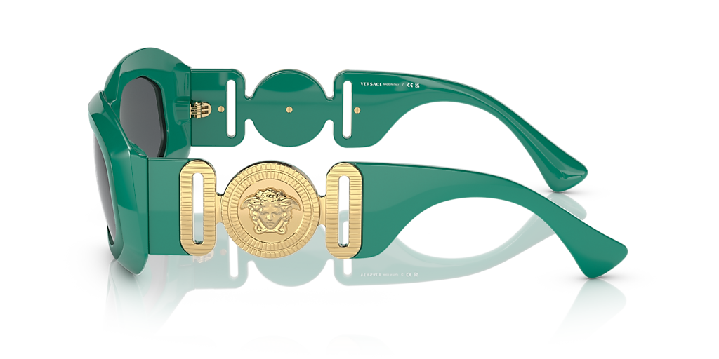Versace VE4425U XL (53 - 18) with Grey lenses and Green