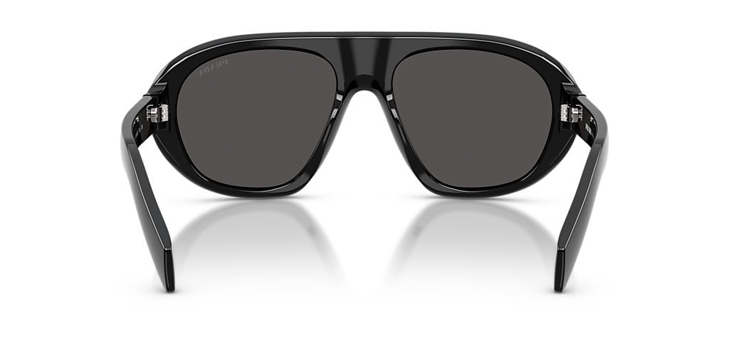 Prada PR C05SF L (56 - 18) with Grey lenses and Black frame