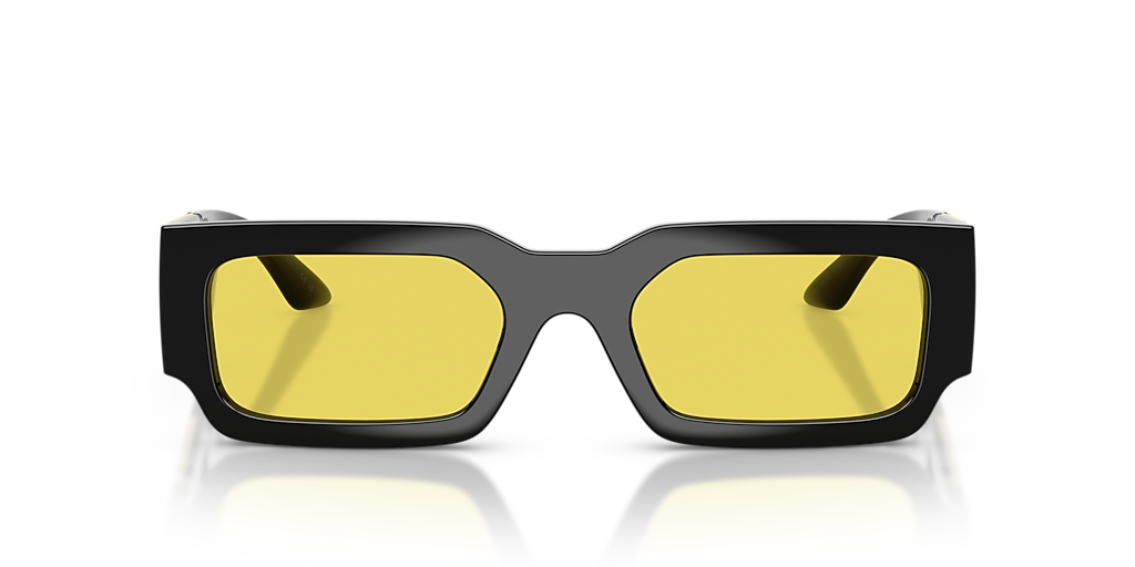 Versace VE4506U L (54 - 21) with Yellow lenses and Black frame