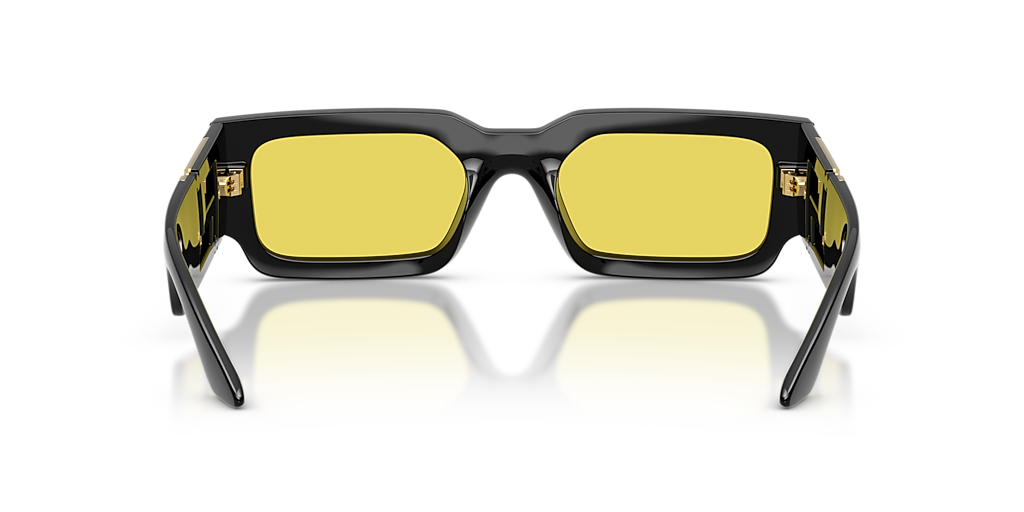 Versace VE4506U L (54 - 21) with Yellow lenses and Black frame