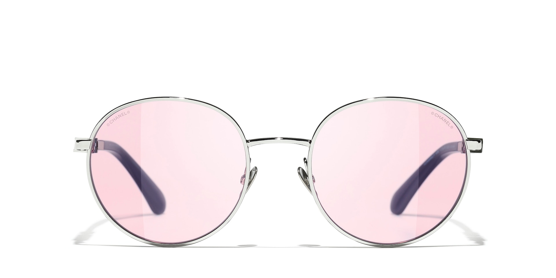 Chanel Pantos Sunglasses CH4282 53 Pink & Silver Sunglasses 