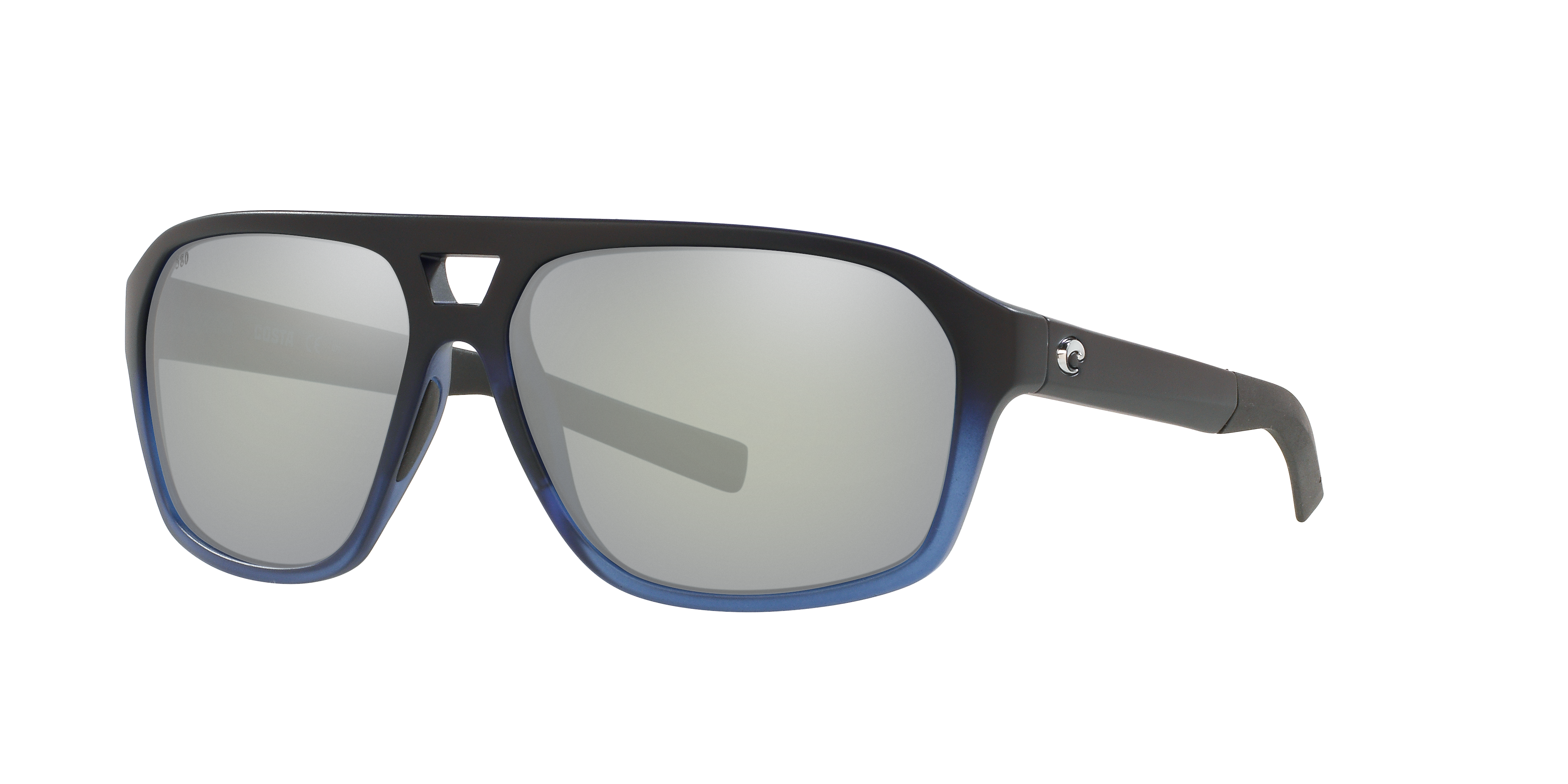 Piranha Sport Sunglasses - UV Blocking, Smoke Blue Polarized