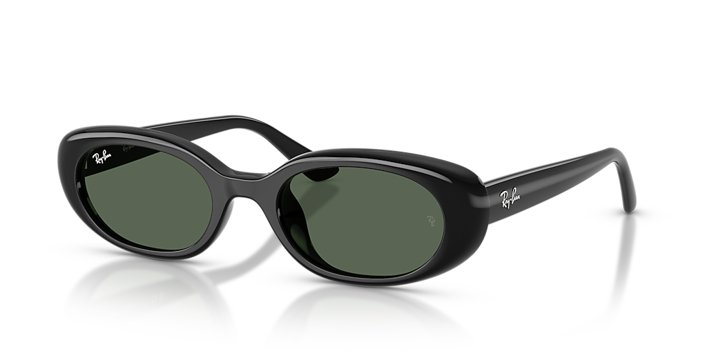 Ray-Ban RB4441D BIO-BASED ケース付き Ray-Ban RB4441D Bio-Based L (53 - 21) with Green lenses and Black